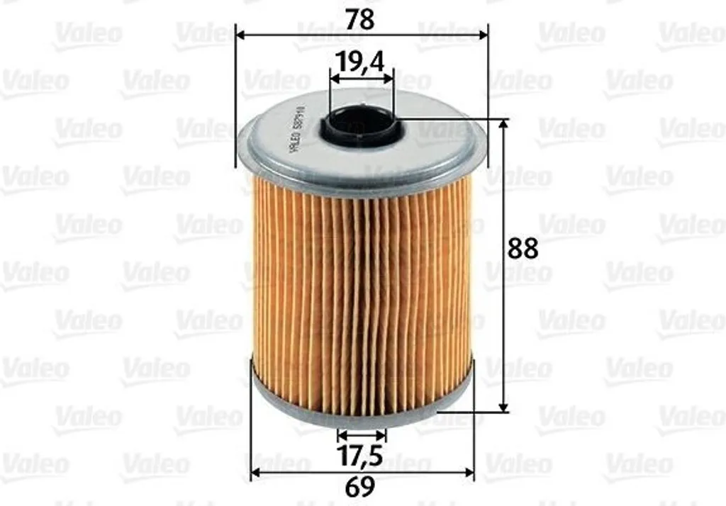 Filtre à carburant contre l'encrassement moteur Clio et Megane Valeo 587910