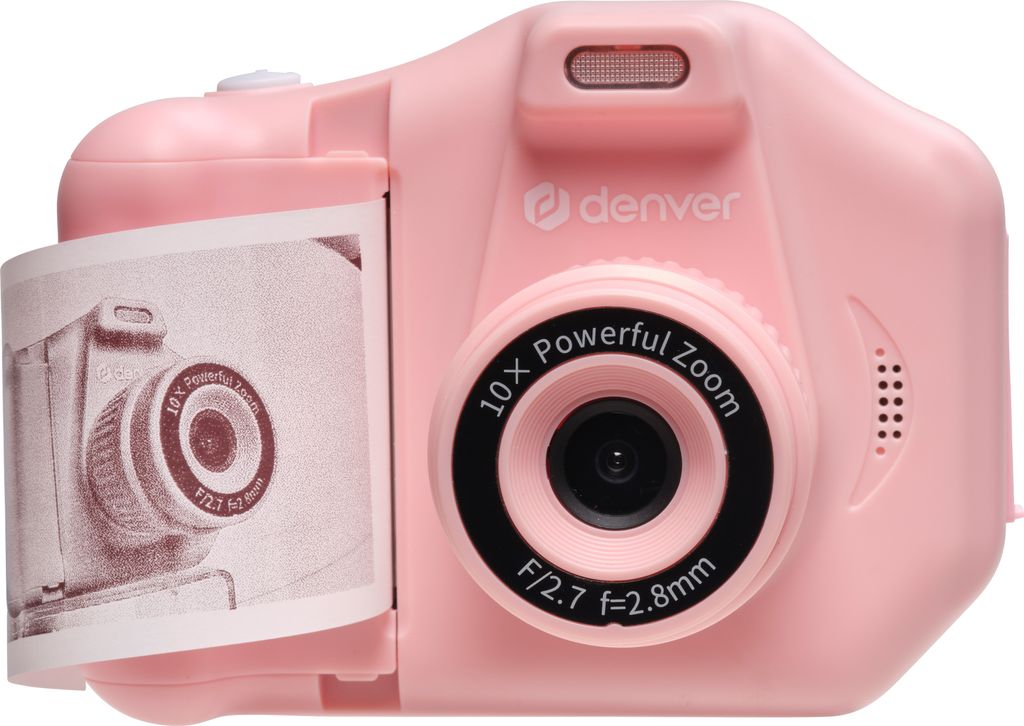 Denver KPC-1370 Rosa Kinder Fotokamera mit Druckfunktion Produktbild 