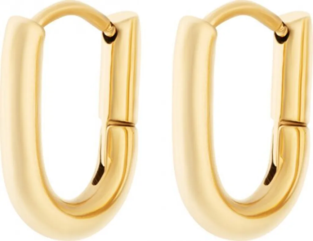 Boucles d'oreilles dorées pour le quotidien - Format compact Essentials