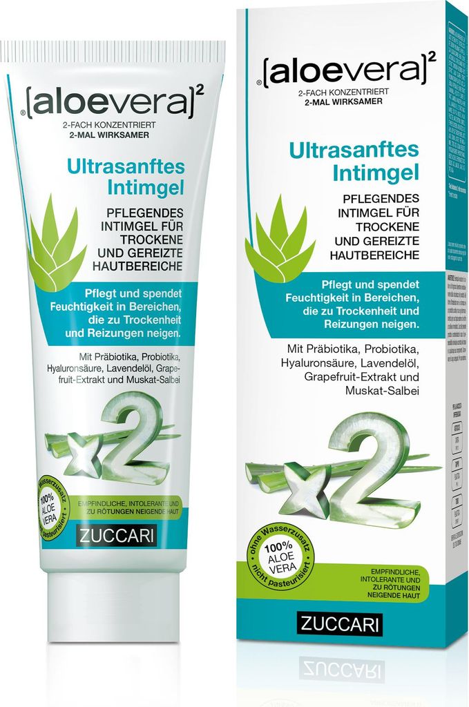 Aloe Vera Gel Intim sanft Feuchtgel Zuccari 80 ml
