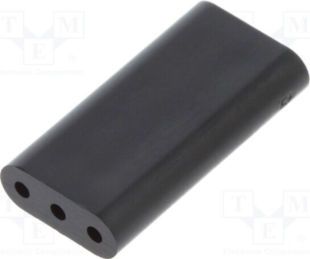 10x Distanzmuffe schwarz LED L: 15,9mm ØLED: 3mm 8GE04V80360 Distanzelemente für