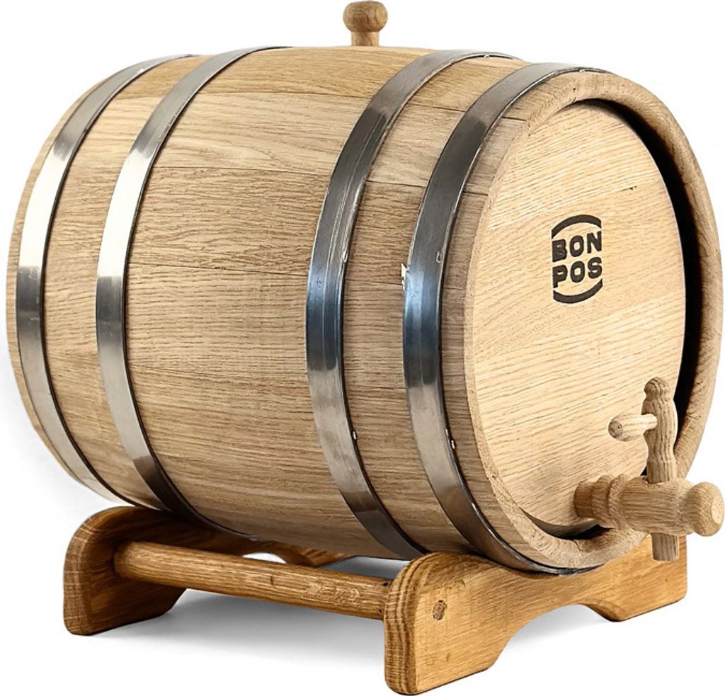 Fût de chêne 15 L brûlé Image du produit 