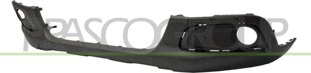 PRASCO Stoßstange Stoßfänger Genarbt Schwarz PG5001022