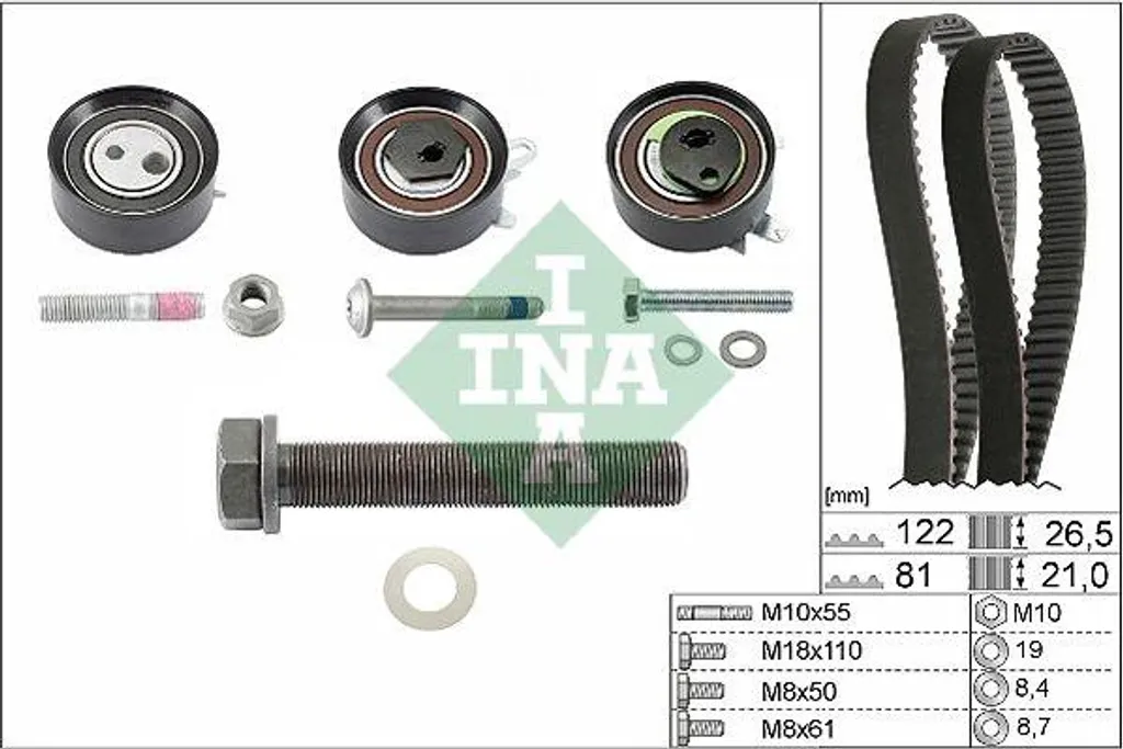 Évitez la casse moteur : Kit distribution INA pour Volvo 850 et S70
