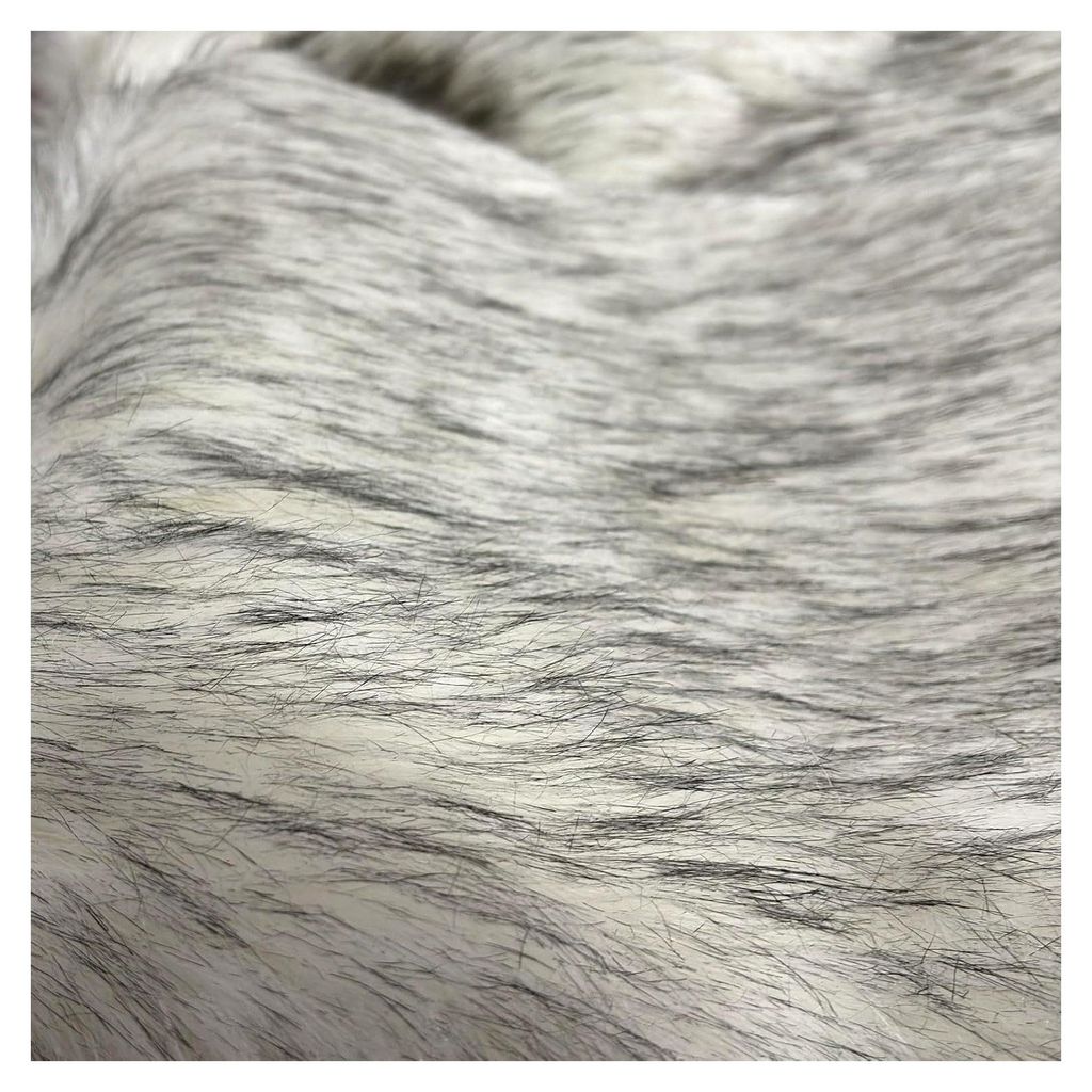 Kunstfellstoff Dickes Flauschiges Vorgeschnittenes Fellimitat 160x50cm für DIY Basteln, Nähen von Kleidung, Kragen, Überwürfen, Teppichen, Deko...