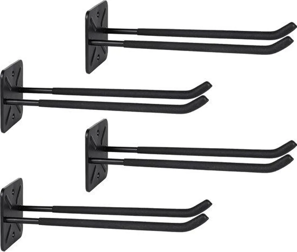 Crochet de garage robuste anti-désordre pour fixer vos outils au mur