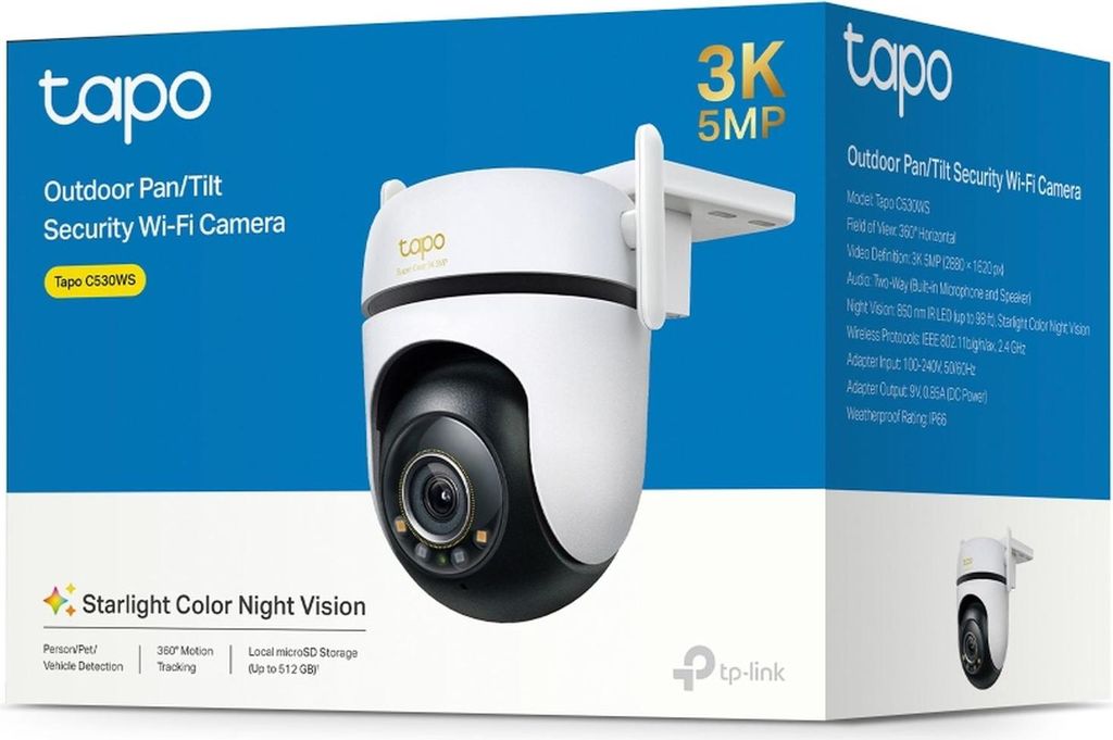 TP-LINK TP-Link TAPO C530WS kamera bezpieczeństwa Wieżyczka Zdjęcie produktu 