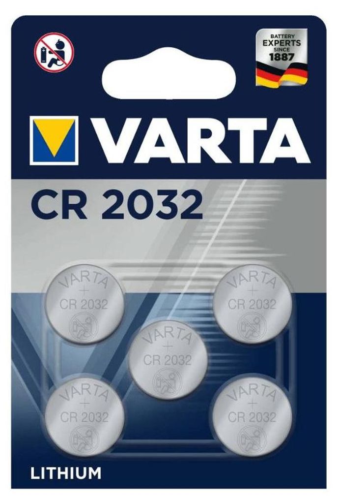 Varta CR2032 3V batteria a bottone al litio - confezione da Immagine del prodotto 