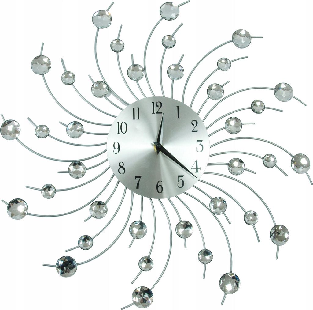 Nástěnné hodiny Cristal Cloud - 50 cm Obrázek produktu 