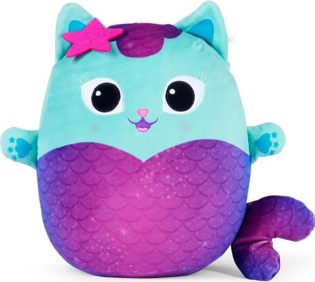 Peluche Mercat Sirène 30cm - Mascotte de Jeu pour Enfants Gabi Chat