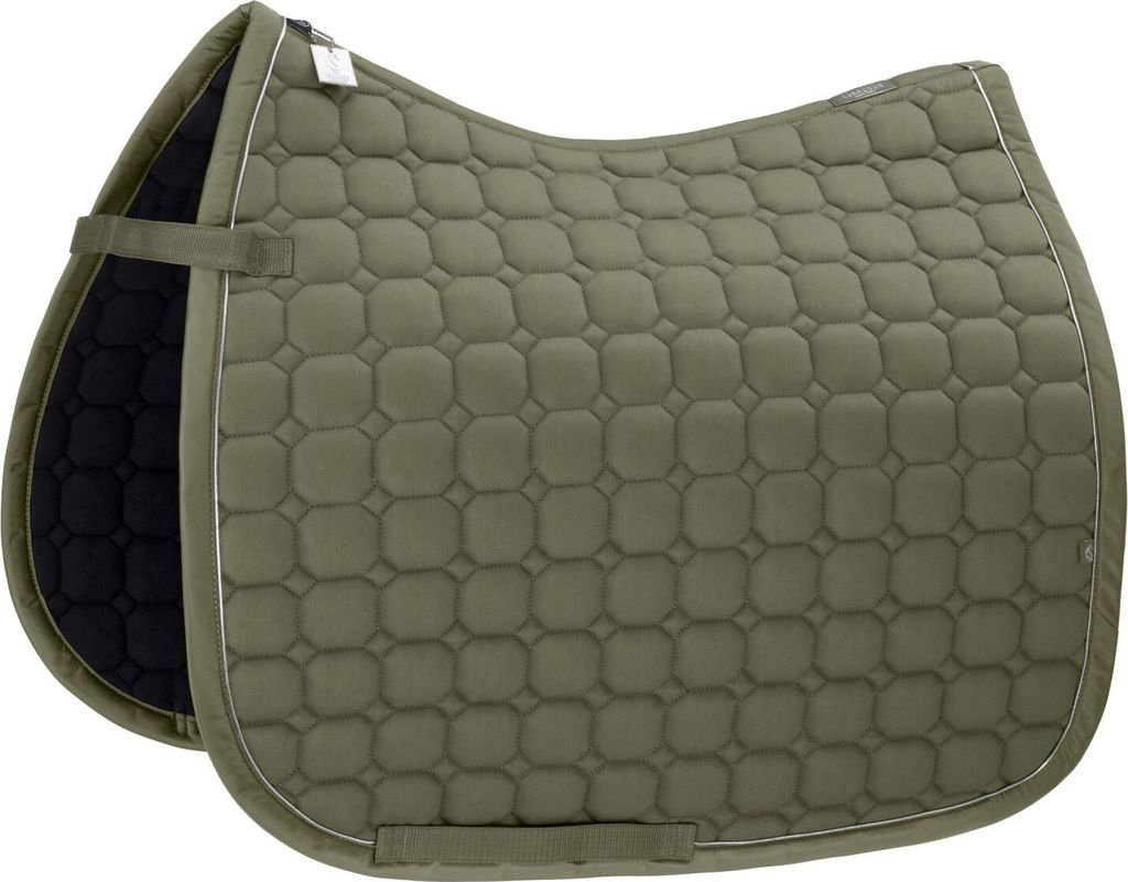 Eskadron Classic Sports Schabracke " Baumwolle " Form - Dressur Farbe - dusty olive