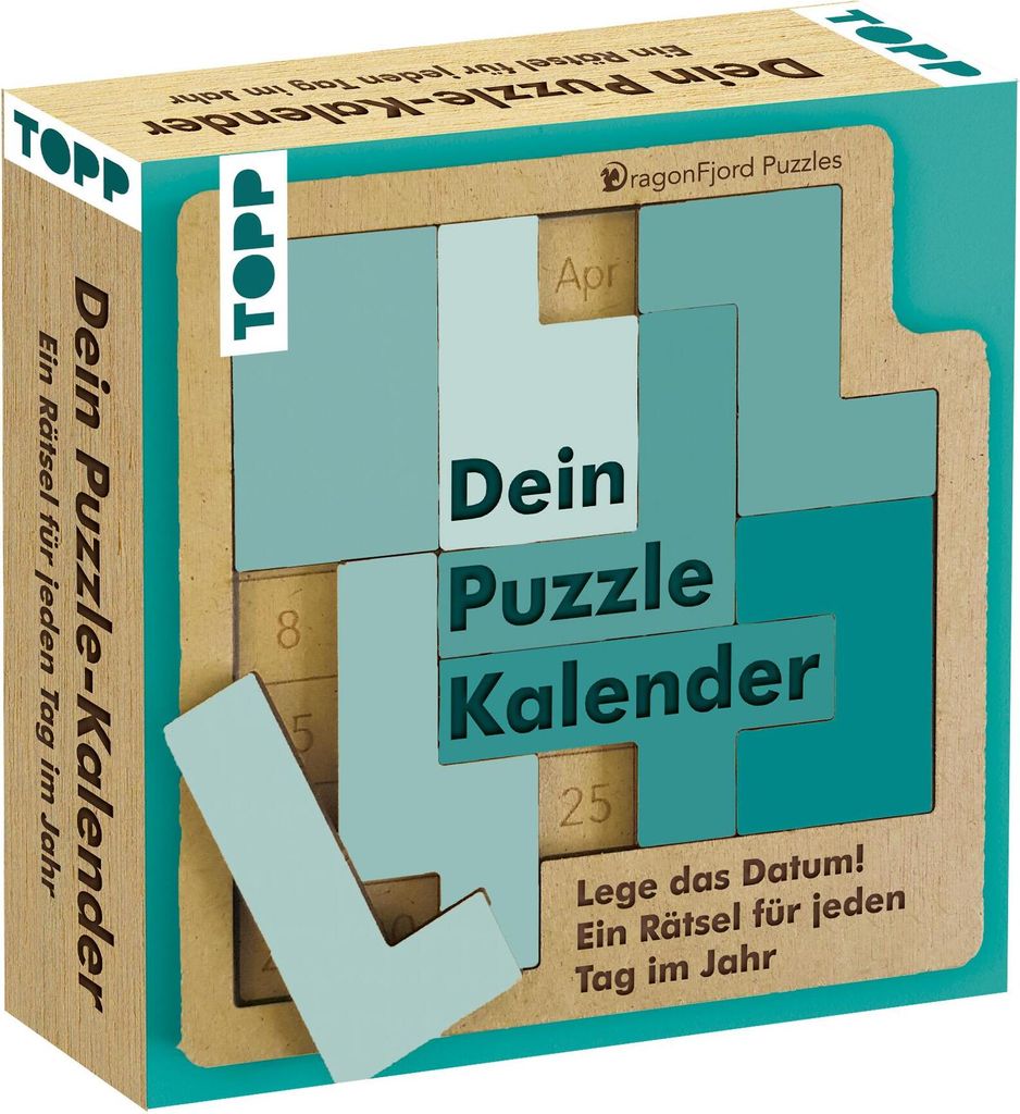 Dein Puzzle-Kalender. Lege das Datum - ein Rätsel für jeden Produktbild