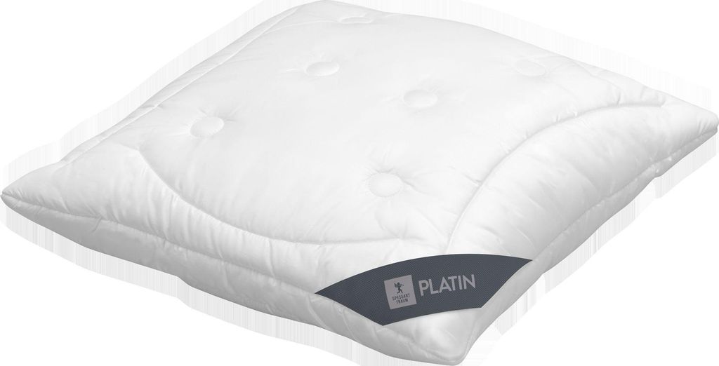 Spessarttraum Naturhaarkissen Platin Füllung aus 100% Cashmere Bezug aus 100% Baumwolle Größe 80x80