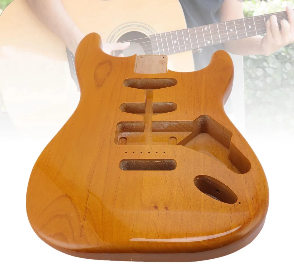 Corps de Guitare pour Projet de Lutherie ST - Configuration Micros SSH - 12