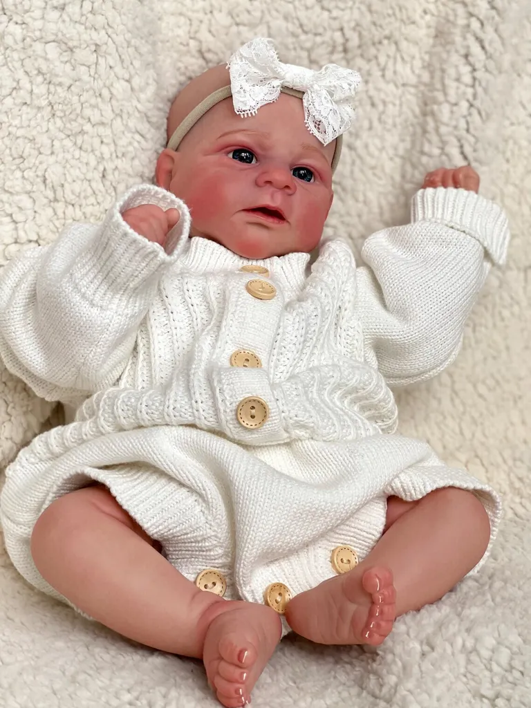 Bébé Reborn Elijah 46cm - Idéal pour Collection et Thérapie Douce - 5