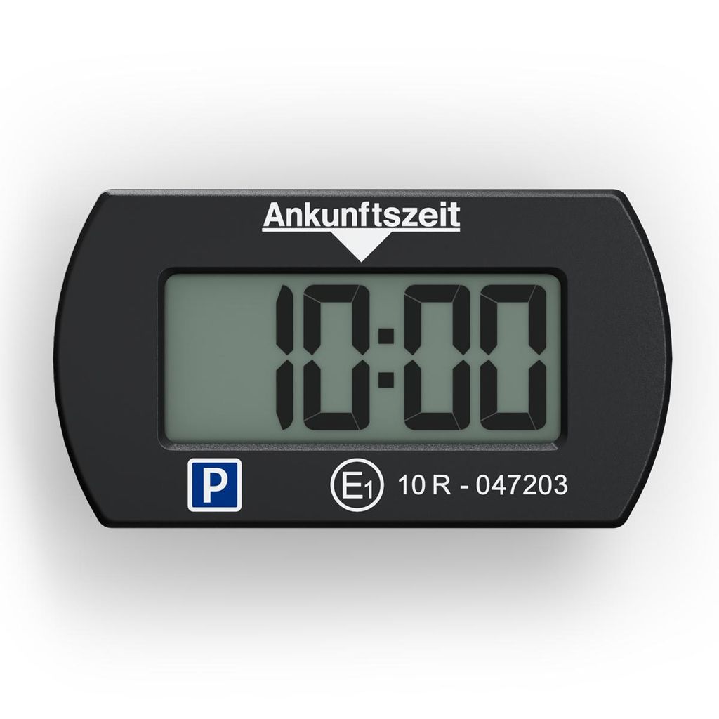Park Mini schwarz - Elektronische Parkscheibe - Produktbild 