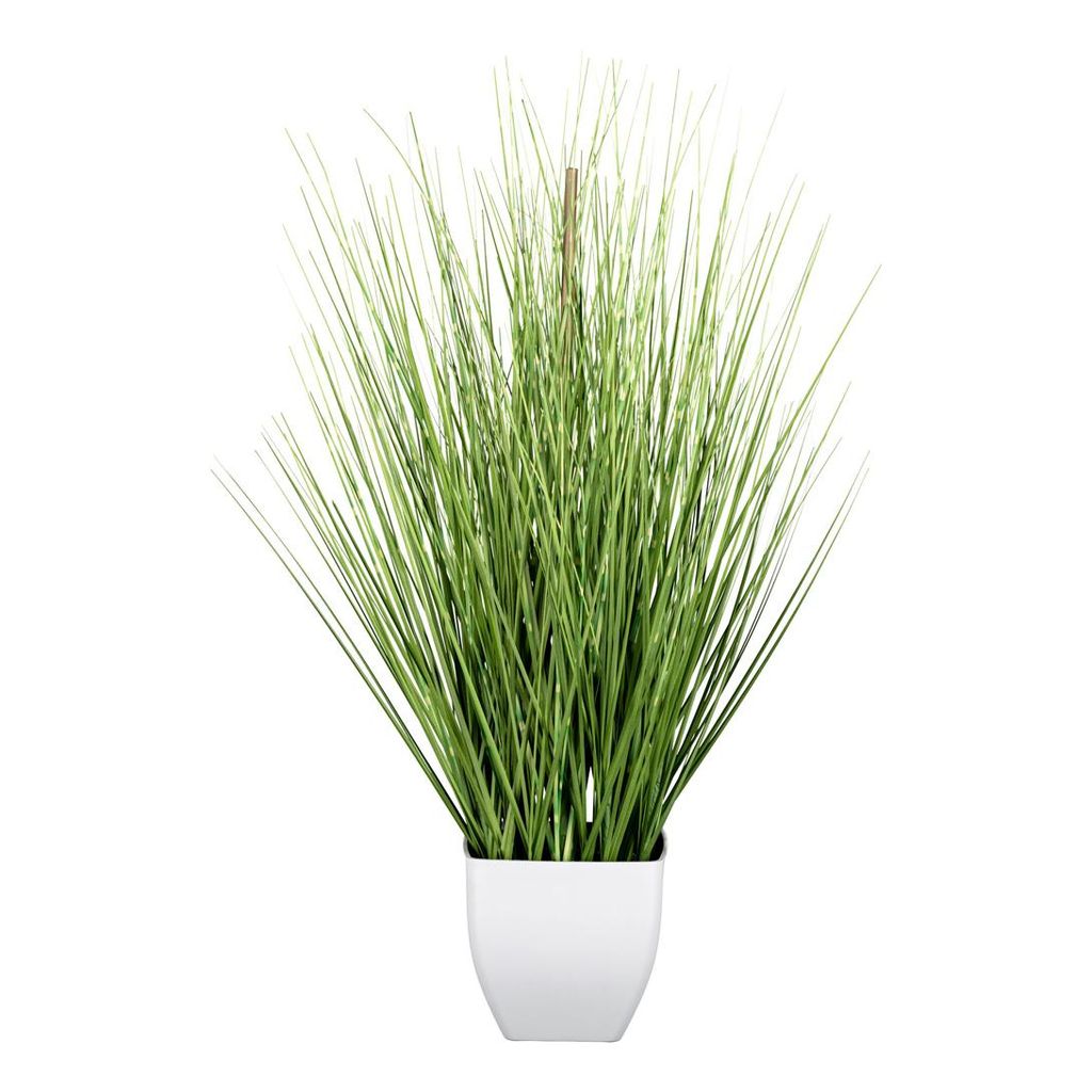 CREATIV green großer künstlicher Grasbusch 59cm im weißen Produktbild 