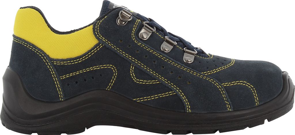 Safety Jogger Sicherheitshalbschuh S1P SRC TITAN, atmungsaktives Wildleder, für Automobilindustrie, Bauwesen, Logistik, Produktion, Gr. 39