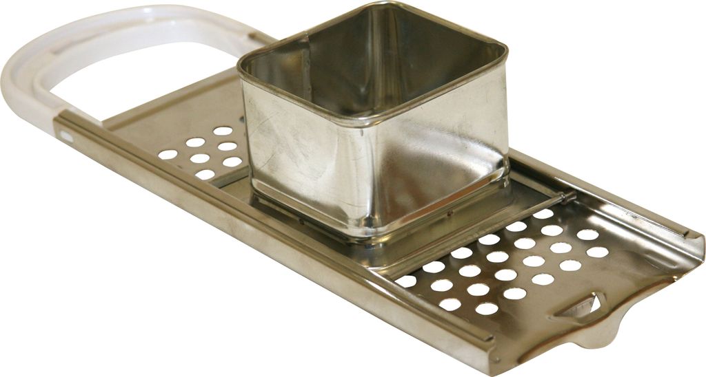 Spätzlehobel aus Edelstahl mit ABS Griff ca. 33 cm Produktbild 