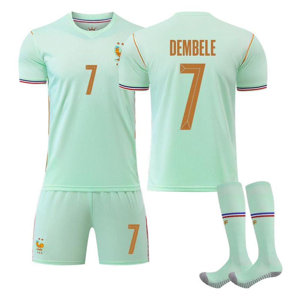 #7 DEMBELE France Away 2026 World Cup Football Jersey for Produktbild 