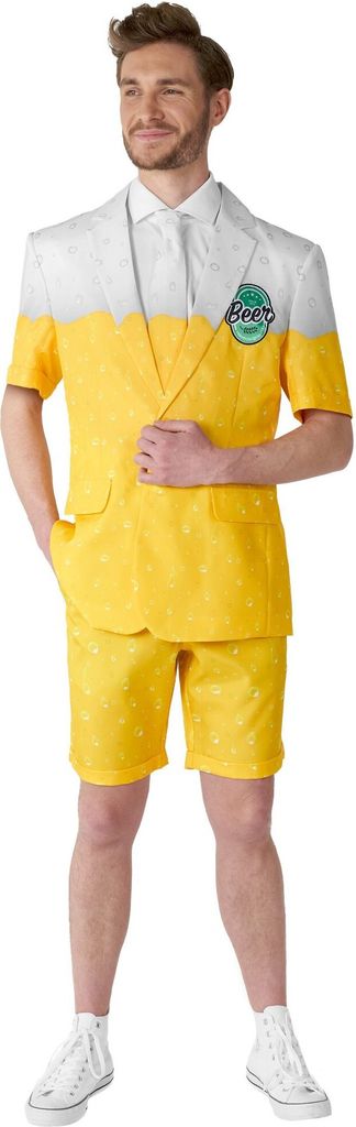 Premium Pils Sommer Anzug - Karneval Sommer Outfit Größe: S