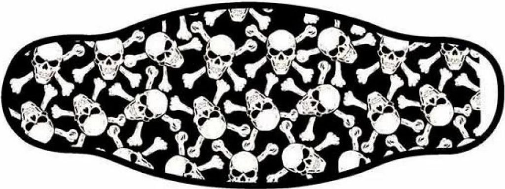 Best Divers Double Velcro Tape Tauchmaske Neoprenband Weiß,Schwarz Weiß,Schwarz One Size