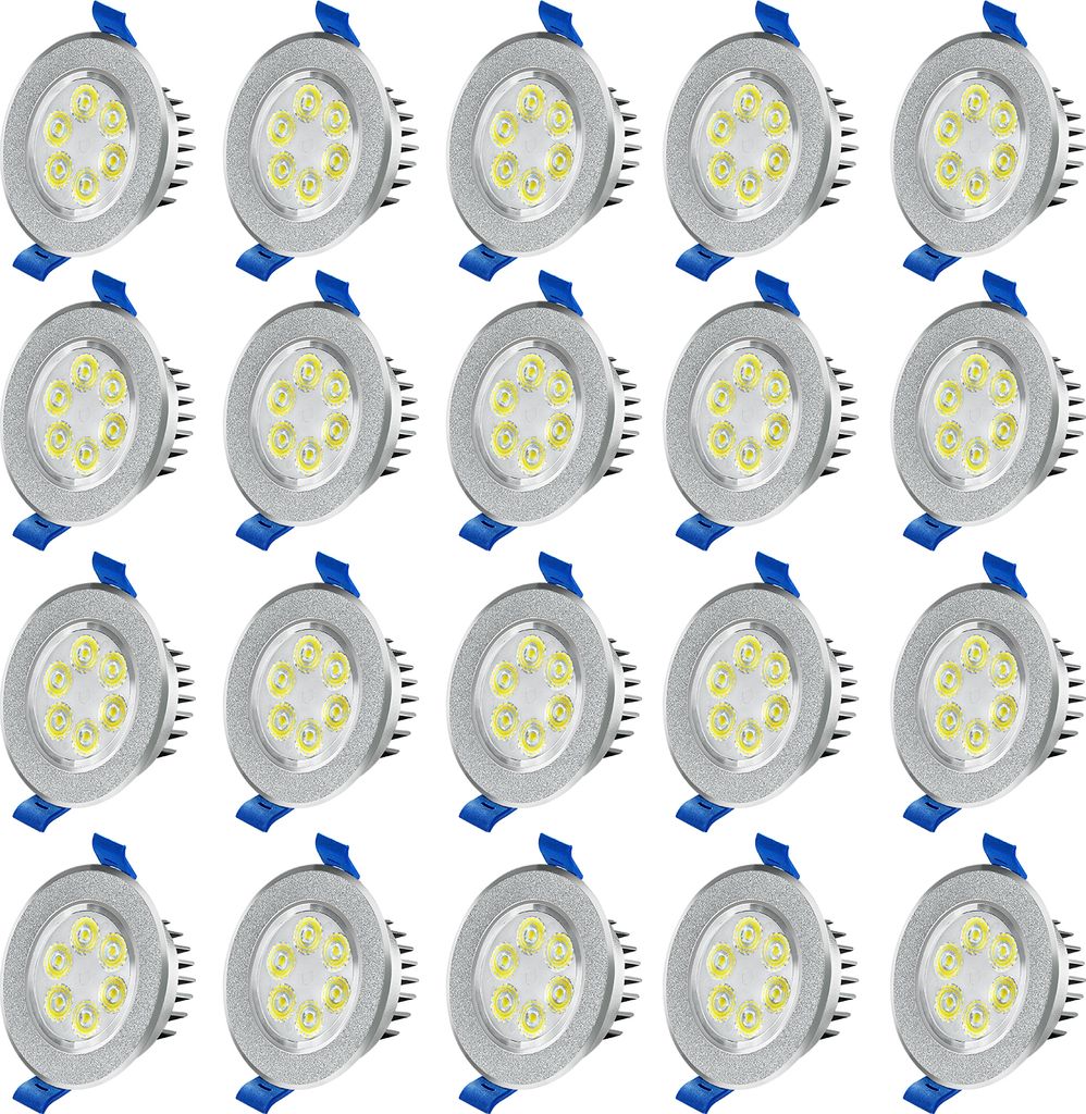LZQ 20X 3W LED Strahler Spot Einbaustrahler Deckenstrahler Produktbild