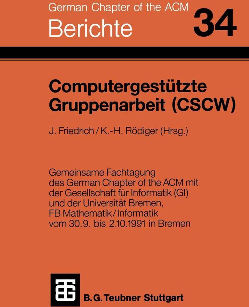 Computergestützte Gruppenarbeit (CSCW)