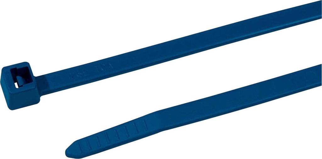 100 Stück Kabelbinder detektierbar 100x2,5 blau MCT 18R