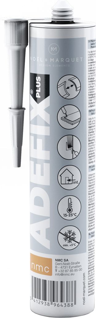NMC ADEFIX PLUS Montagekleber für Stuckprofile polymerbasierter Kleber 290 ml