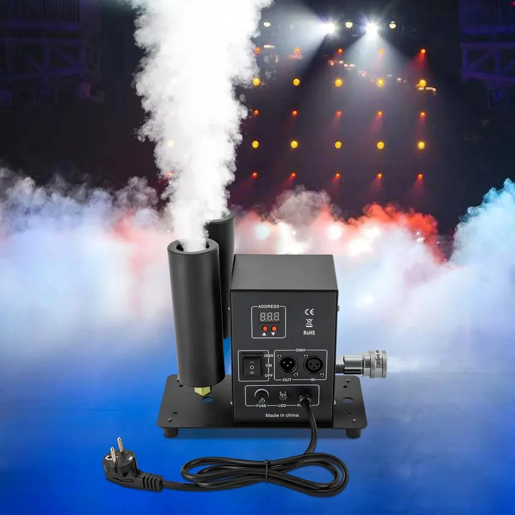 Machine à effet cryogénique CO2 professionnelle DMX 150W double buse