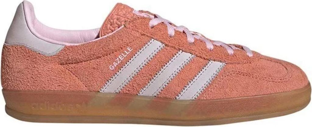 ADIDAS Damen Sneaker Gazelle, Beige, Stilvolle Naturleder-Schuhe, Gr. 36