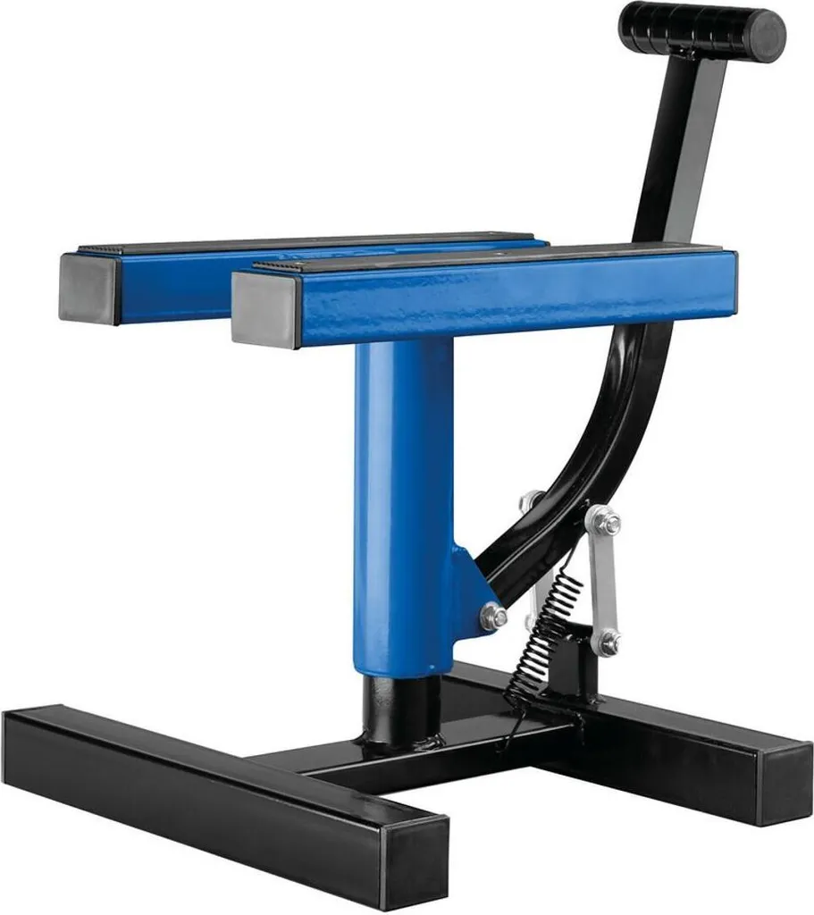Cavalletto Meccanico Lampa Cross Lift Blu - Sollevamento Moto 150kg
