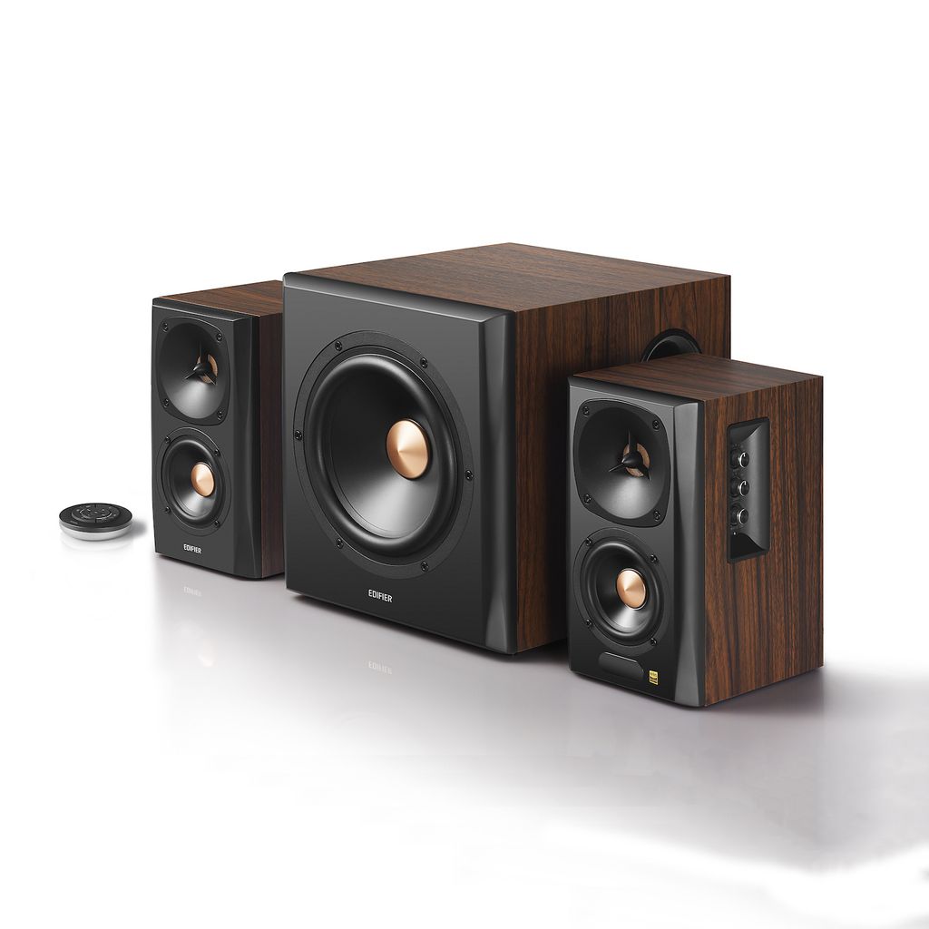Edifier S360DB - 150 W - PC - Noir - Bois - Panneaux MDF - Image du produit 
