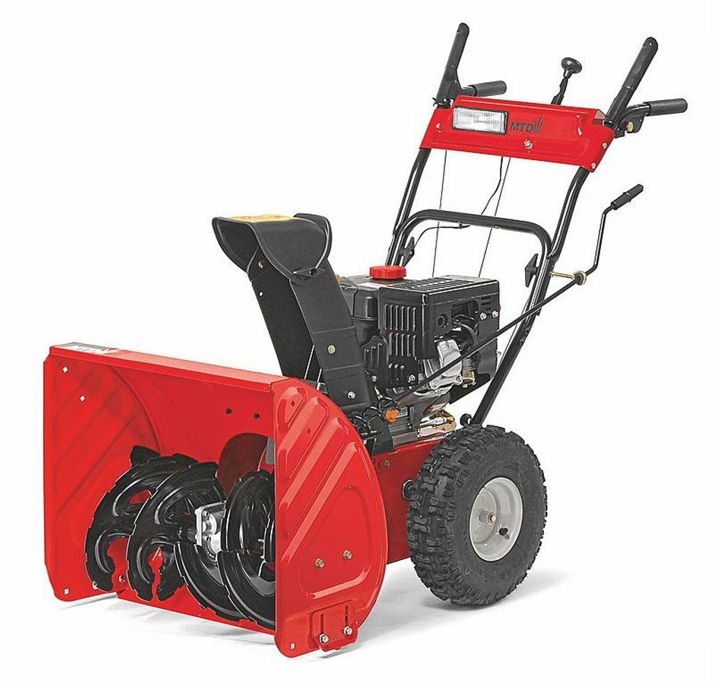 MTD - SMART ME 61 Schneefräse, Fräse, rot, 61 cm, Seilzug & Produktbild 