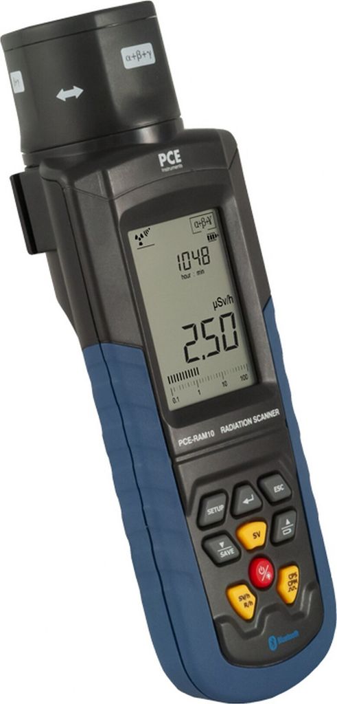 Pce Instruments Strahlenschutzmessgerät Pce Ram 10 Geigerzähler Röntgenstrahlung
