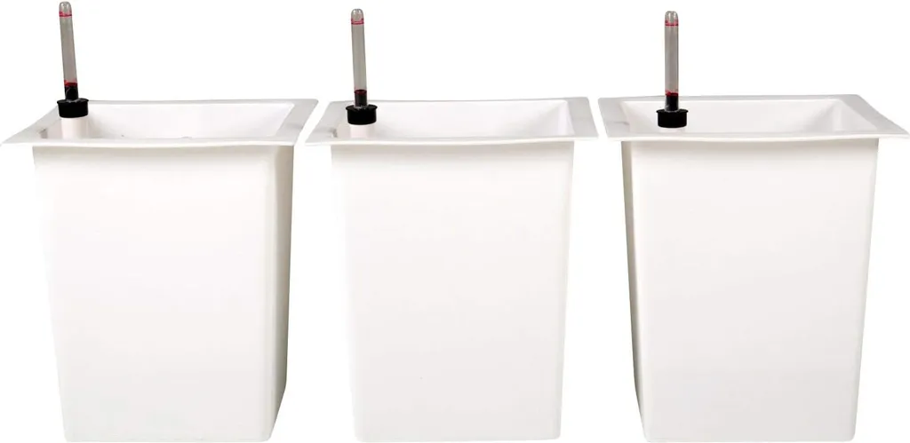 Insert VIVANNO Anti-Fuite pour Bac à Plantes - Solution Arrosage 29x29x32