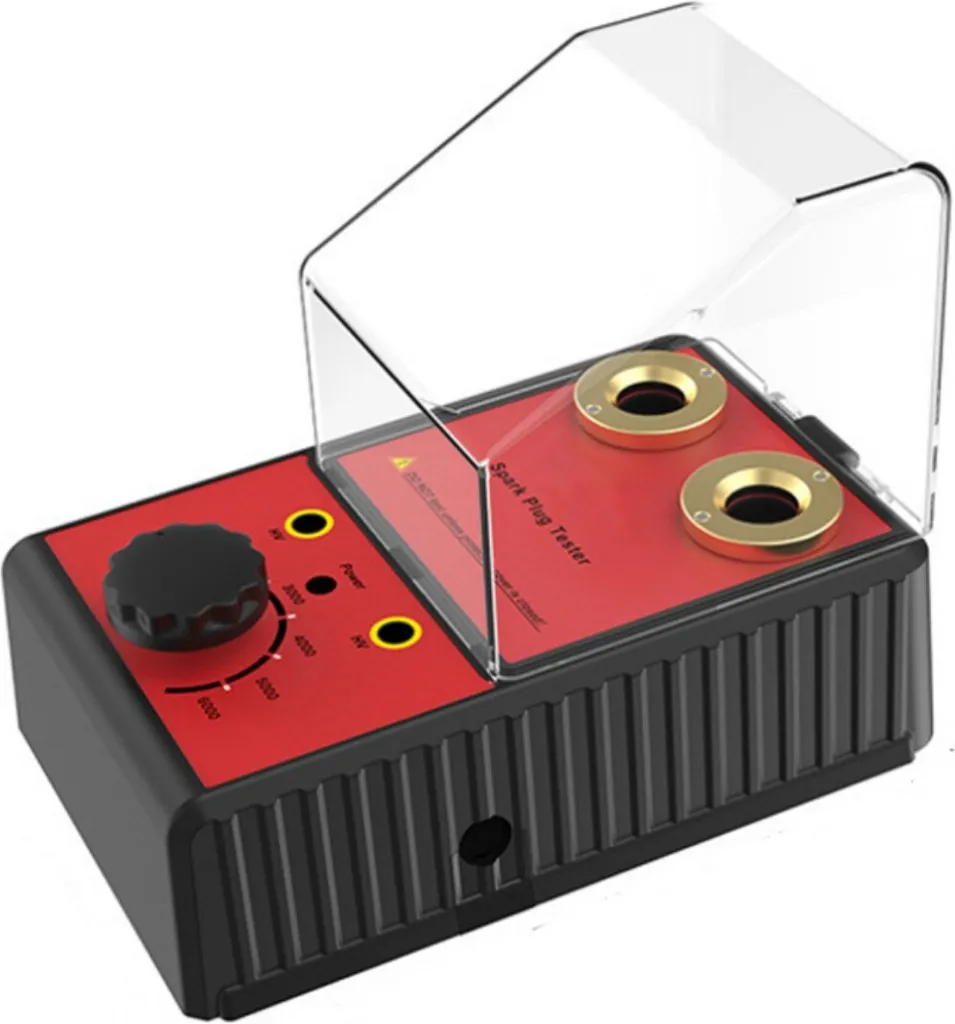 Tester Candele Auto 12V 0-6000rpm Professionale Diagnosi Doppio Foro
