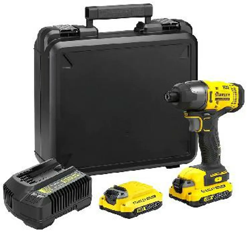 Visseuse à Chocs Stanley 18V Fatmax - Kit Idéal pour Charpente et Montage