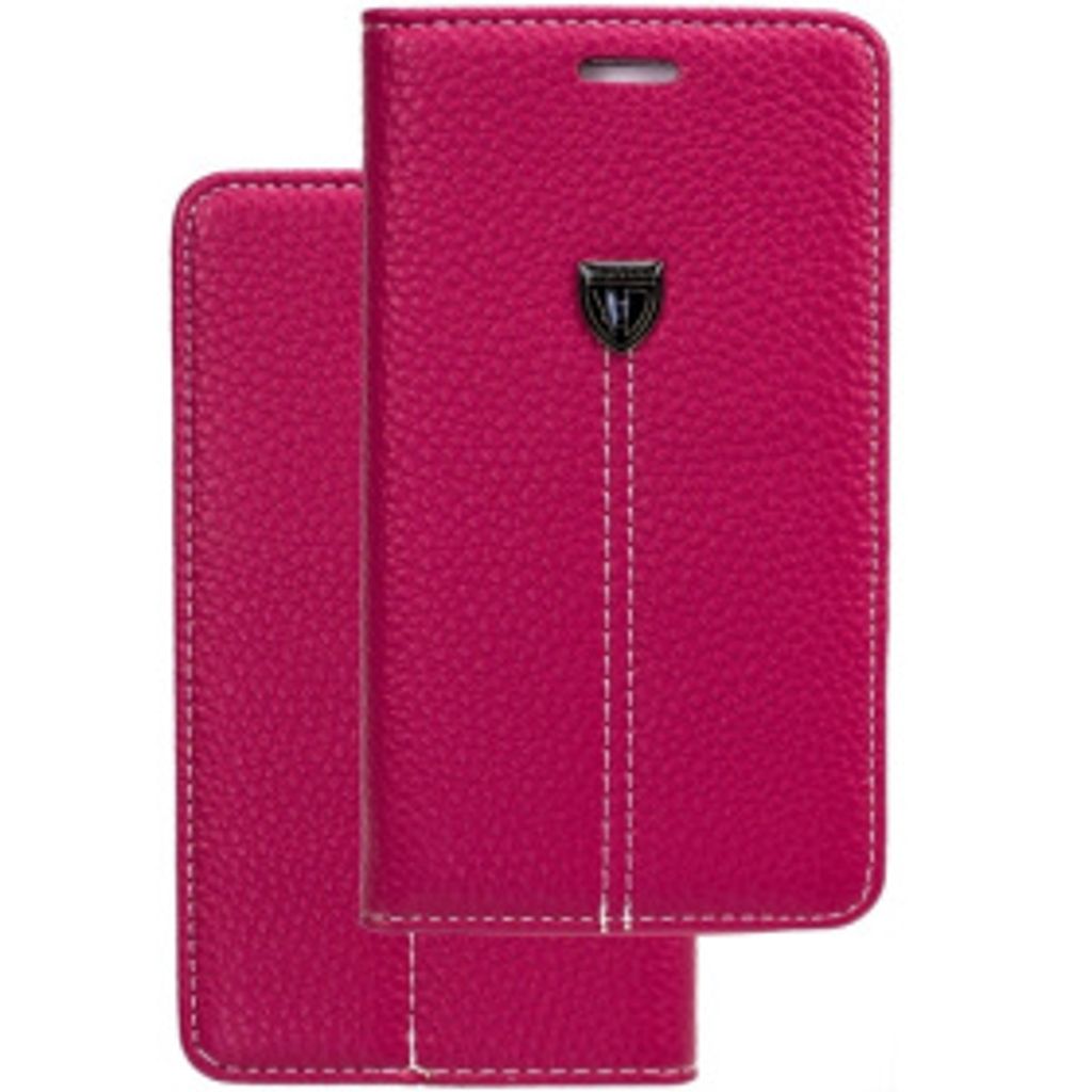 Book Case Handyhülle für Huawei P10 Plus Pink Schutz Tasche