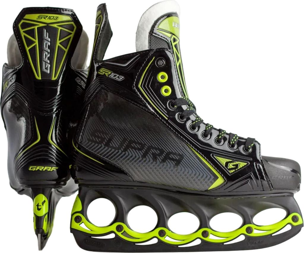 Graf Super G 103 V5 Skate mit T-Blade System, Größe:7 = 40 2/3