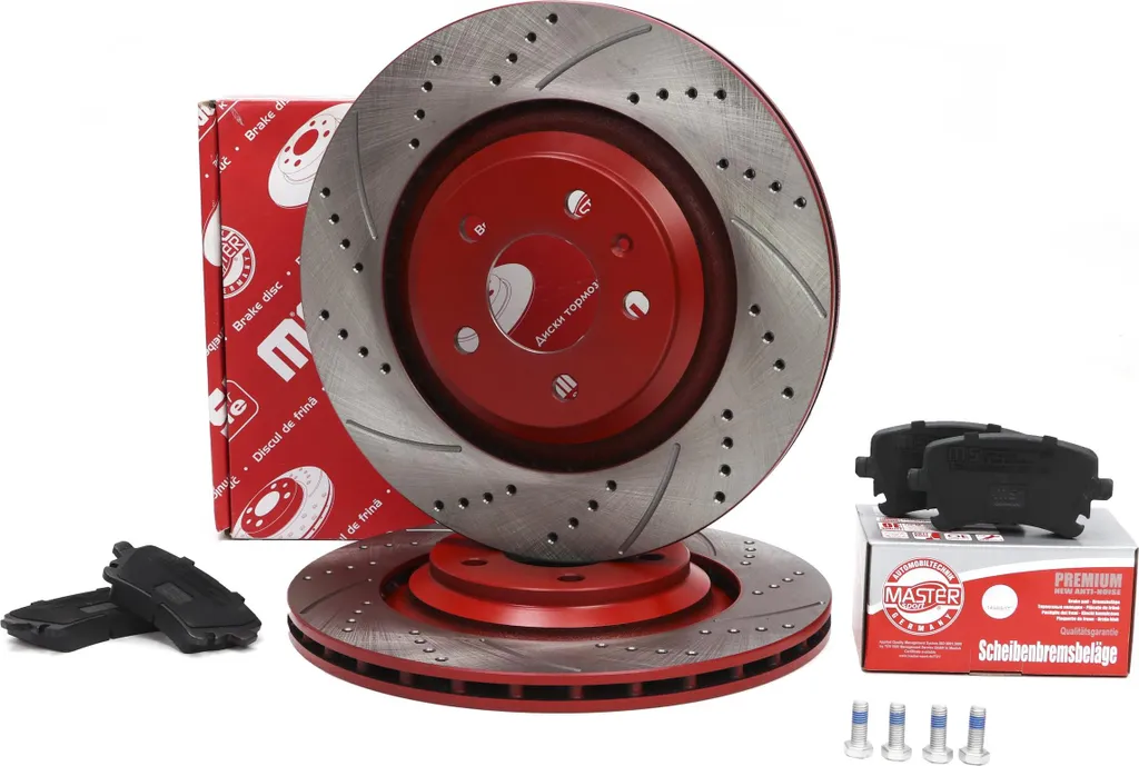 Kit frein avant Audi A6 C6 anti-vibration et sans sifflement