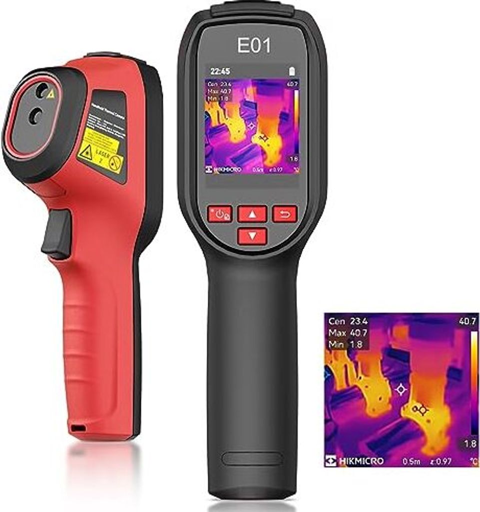 Hikmicro E01 Thermische Bildgebung Kamera SUPERIR 240 x IR Produktbild 