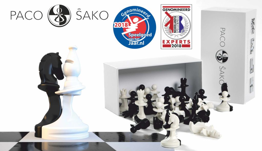 HOT Exclusive Schachspiel Paco Sako Friedensschach - Produktbild 