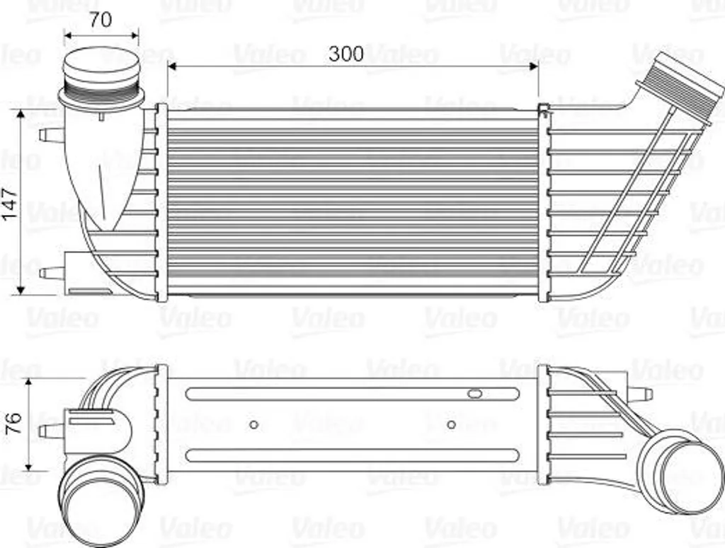 Résoudre les pertes de puissance avec l'Intercooler VALEO 818651