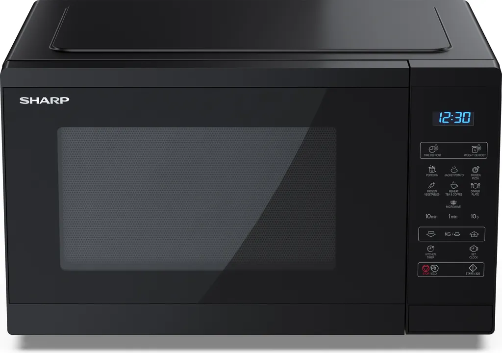 Four à micro-ondes 25L Sharp YC-MS252AE-B avec commandes digitales