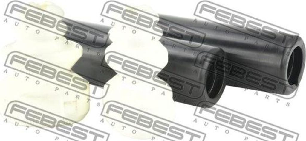 FEBEST ADSHB-A3IIR-KIT Staubschutzsatz, Stoßdämpfer OE 1K0511353J kompatibel mit A3 8P, Octavia, Golf Plus, Golf V, Golf VI, Jetta, Touran