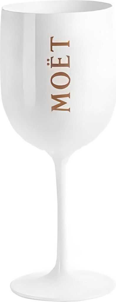 Kieliszek Moët & Chandon Ibiza 1 szt. Biały elegancki Zdjęcie produktu 