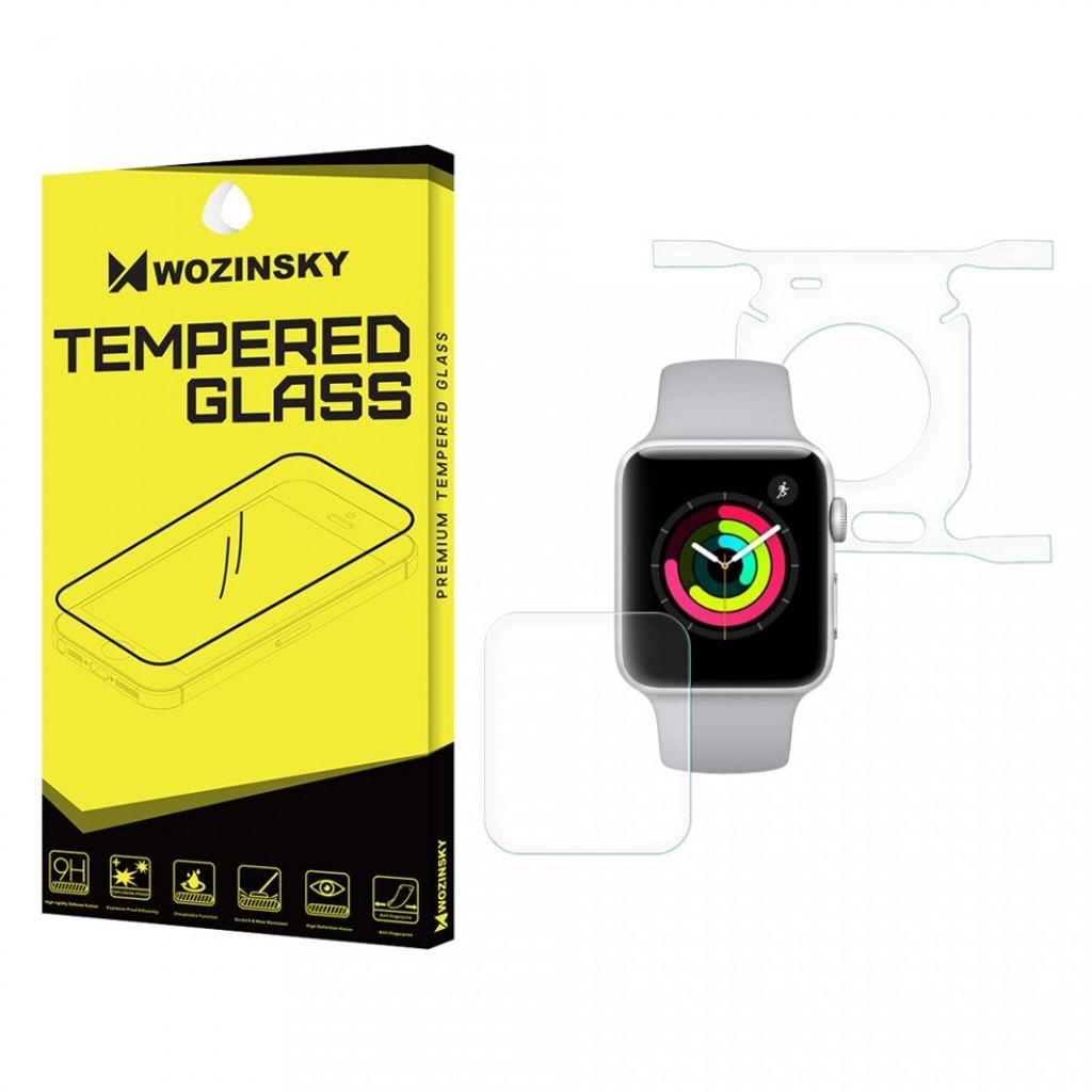 Wozinsky Full Body 360° Displayschutzfolie für Apple Watch 3rd 38 mm klar