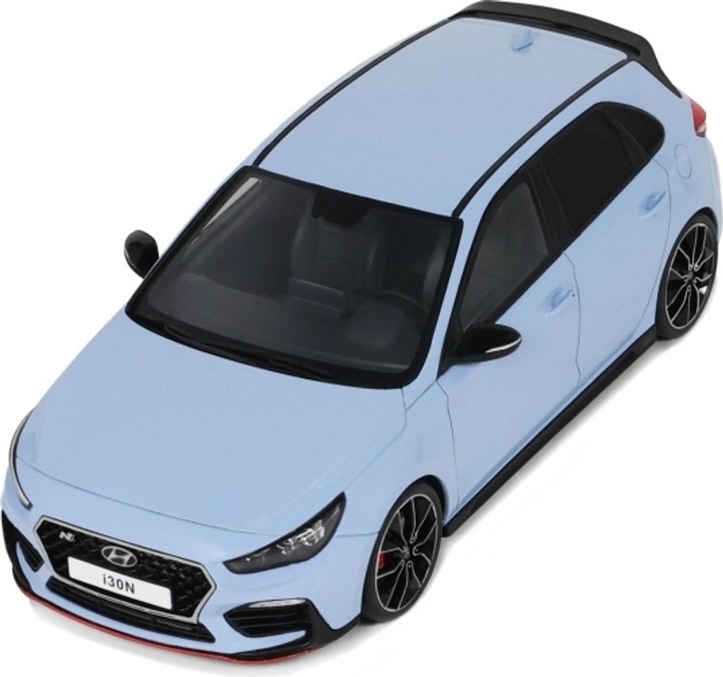 Hyundai I30 N 2021 Gris – Miniature MCG 1/18, Modèle En Métal, Neuf, Réf MCG18375
